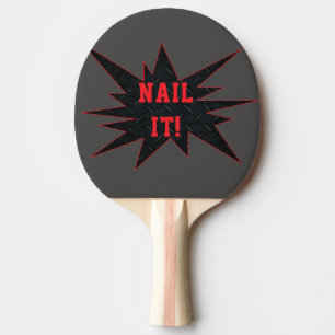 SPIKA DET! Den roliga fantastiska pingen Pong Pingisracket