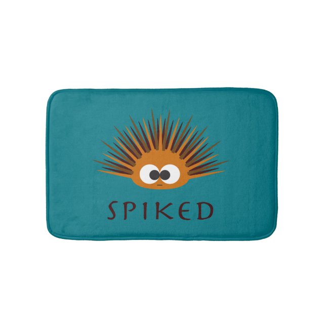 Spikad! Orange Urchin Badrumsmatta (Framsidan)