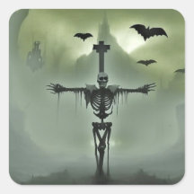 spikade klistermärken