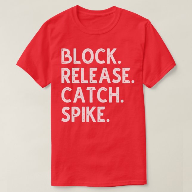 Spike 2 för blockfrisläppning t shirt (Design framsida)