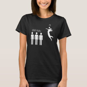 Spike Annan People Me Beach Volleyball Player T Shirt