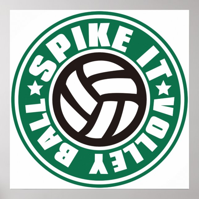 Spike_Den_Volleyball Poster (Framsidan)