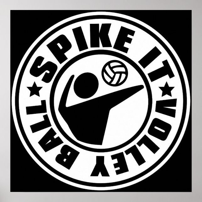 Spike_Den_Volleyball Poster (Framsidan)