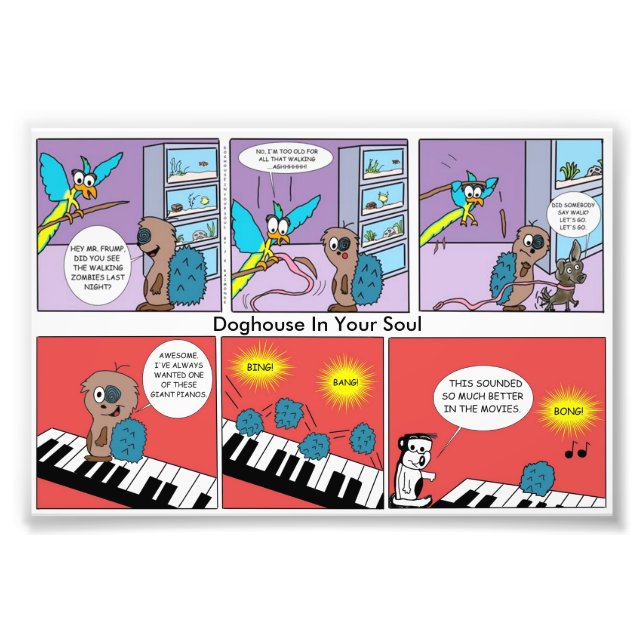 Spike Dubbla-funktion Fototryck (Framsidan)