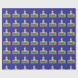 Spike "Glad Woofmass" presentinslag Presentpapper