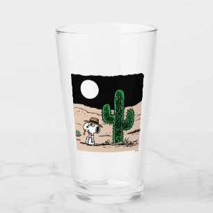 Spike i en Moonlit Desert Glaskopp