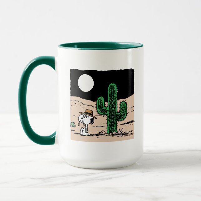 Spike i en Moonlit Desert Mugg (Vänster)