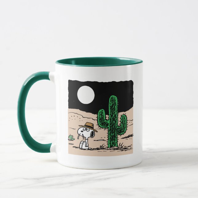 Spike i en Moonlit Desert Mugg (Vänster)