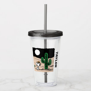 Spike i en Moonlit Desert Take Away Mugg