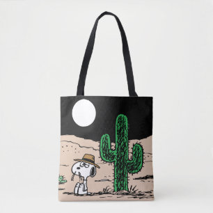 Spike i en Moonlit Desert Tygkasse