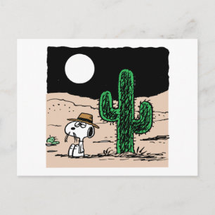 Spike i en Moonlit Desert Vykort