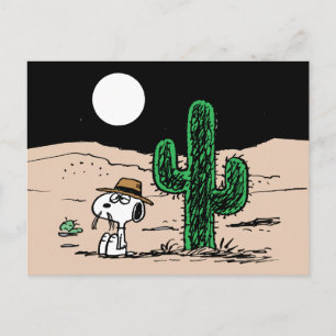 Spike i en Moonlit Desert Vykort