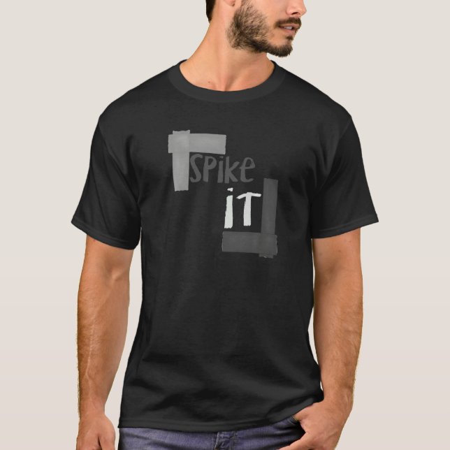 Spike IT-band för teaterskådespelare och teatertek T Shirt (Framsida)