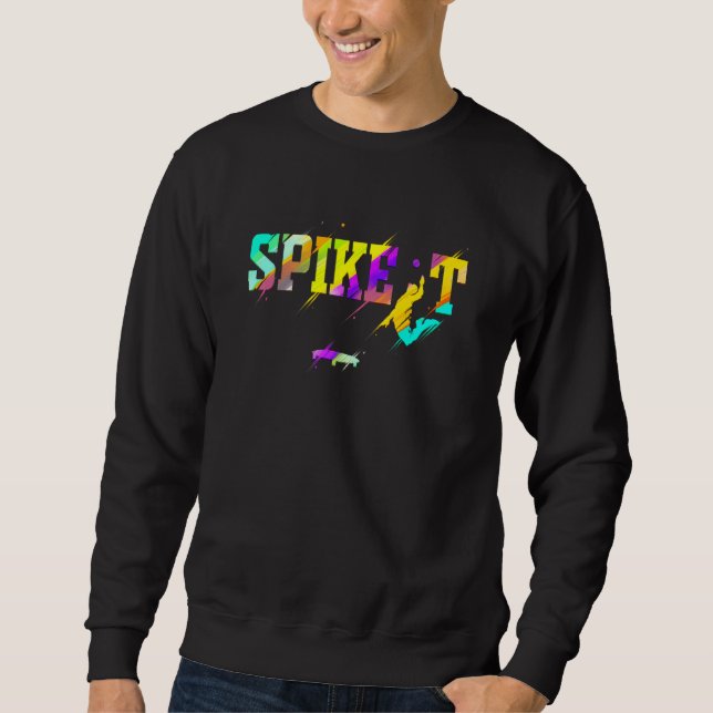 Spike IT-studentteam i Boll Lång Ärmad Tröja (Framsida)