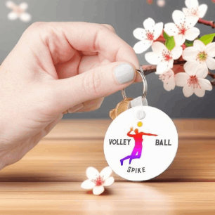 SPIKE med billigt volleyball ger billig bulklast Nyckelring