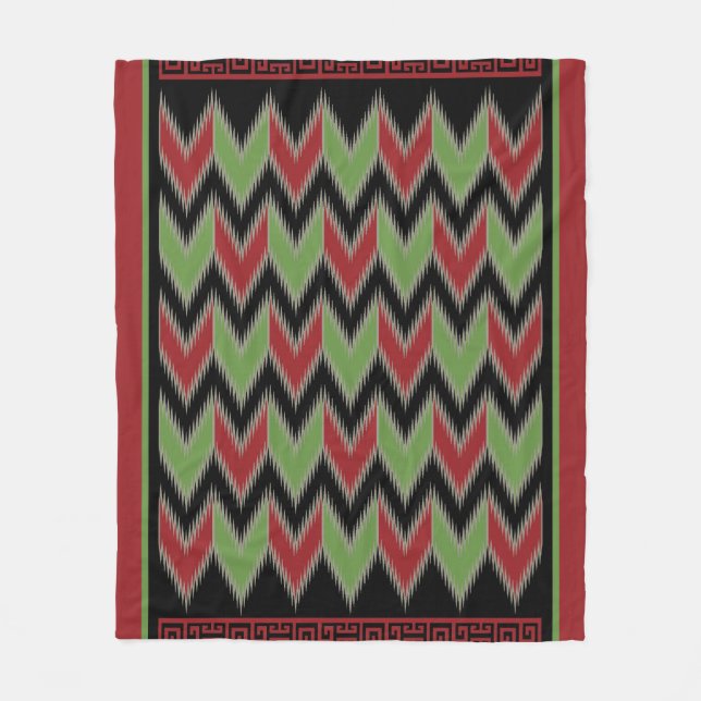 SPIKE MÖNSTER 2 FLEECEFILT (Framsidan)