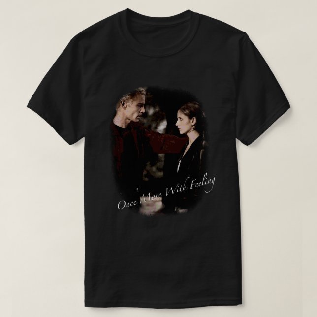 Spike och buffring - Gång mer med känsla.png T Shirt (Design framsida)