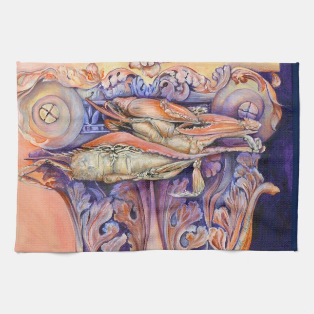 Spike och Märkre för aktuell uppspelning Kökshandduk (Horisontell)