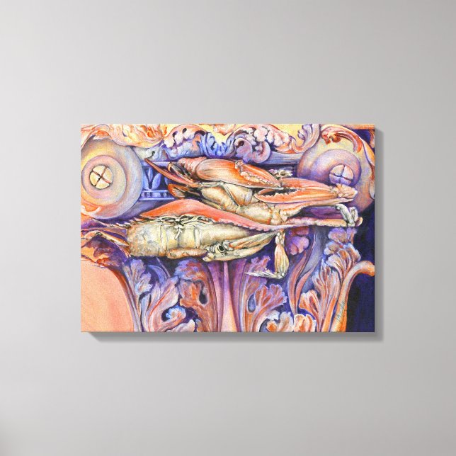 Spike och uppspelning av Märkre Canvastryck (Framsida)