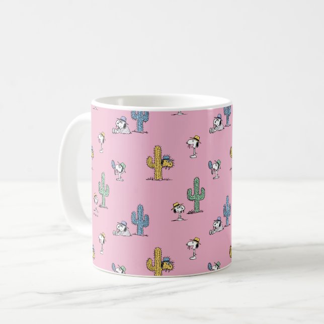 Spike Sugar Pop Mönster Kaffemugg (Framsida vänster)