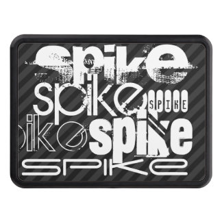 Spike; Svart och Mörk Grått Rand Dragkroksskydd