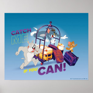 Spike, Tom och Jerry - ta mig om du kan Poster