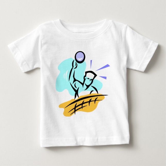 Spike Volleyball T-Shirt (Framsida)