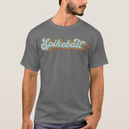 Spikeball Retro Vintage Stil T Shirt