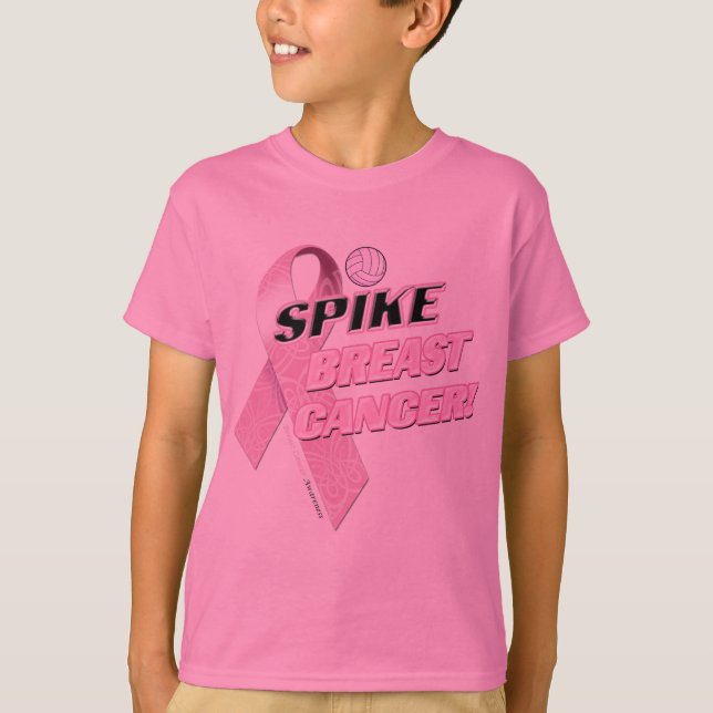 Spikebröstcancer T-shirt (Framsida)