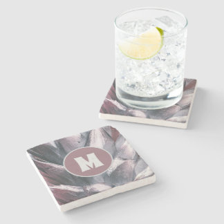 Spiken med abstrakt Unik Silver-målad ananas Stenunderlägg