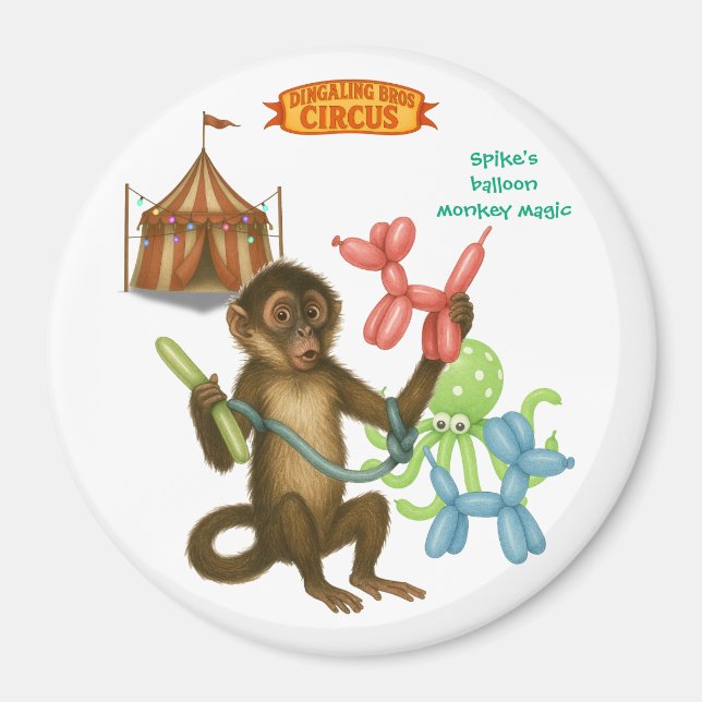 Spikes ballongapa magi magnet (Framsidan)