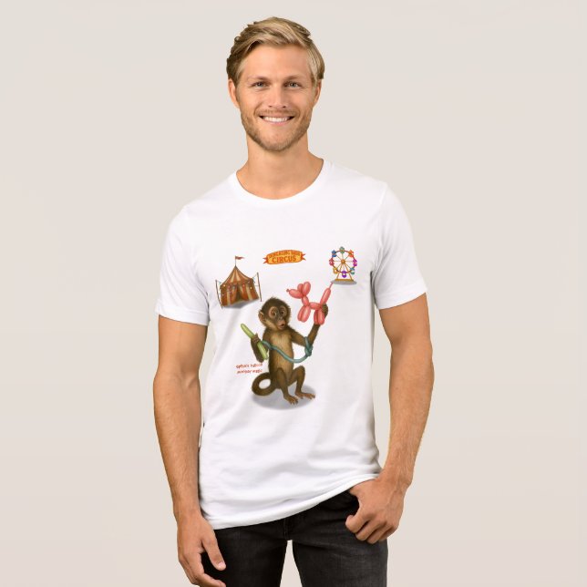 Spikes ballongapa magi t shirt (Framsida Full)