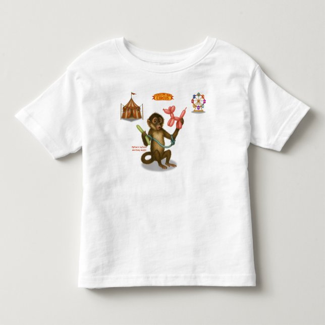 Spikes ballongapa magi t shirt (Framsida)