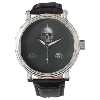 Spiket Skull och Händer av KLM Armbandsur