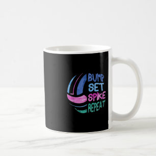 Spiket Upprepa Upprepa flickor Tonåring Kaffemugg