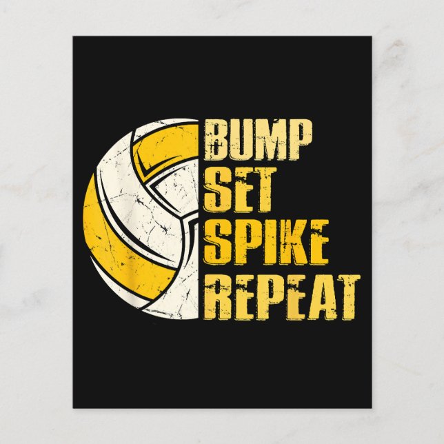 Spiket Upprepa Volleyball Funy (Framsida)