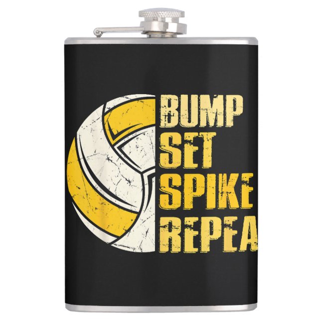 Spiket Upprepa Volleyball Funy Fickplunta (Framsidan)