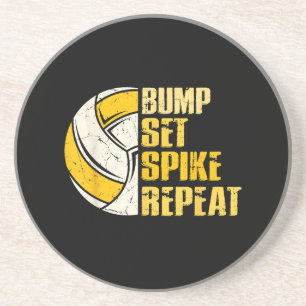 Spiket Upprepa Volleyball Funy Underlägg