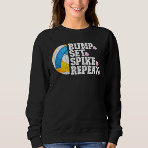 Spiket Upprepa Volleyball Graphic Player Co. T Shirt