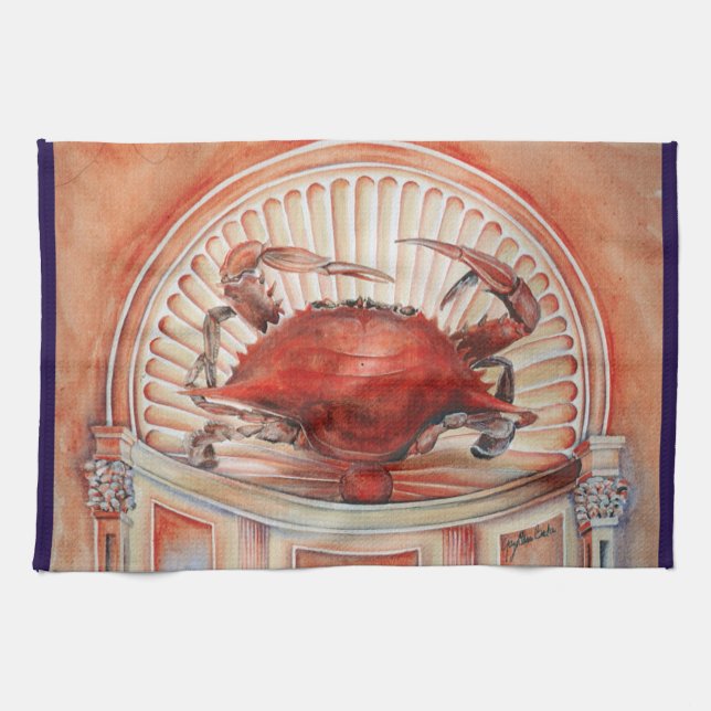 Spiket, världens mästare i tungvikt kökshandduk (Horisontell)