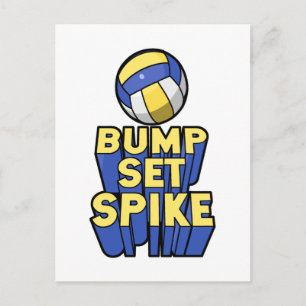 Spiket Volleyball Sport Vykort