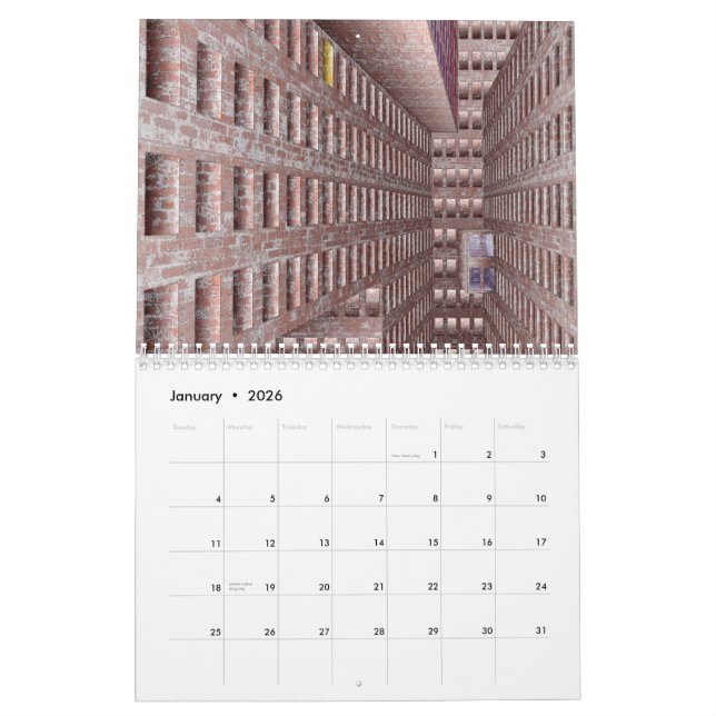 Spiketacular overklig konstkalender för 2015! kalender (Jan 2026)