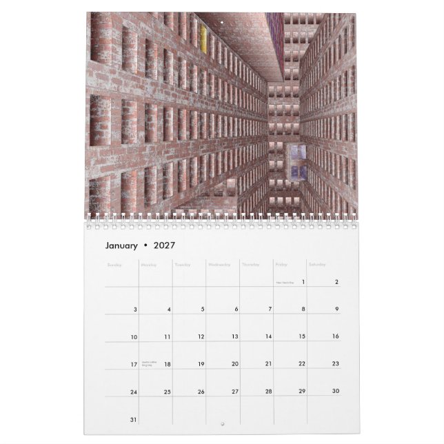 Spiketacular overklig konstkalender för 2015! kalender (Jan 2027)