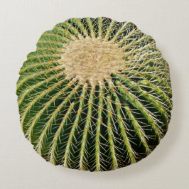 Spikey look Cactus Cushion Rund Kudde