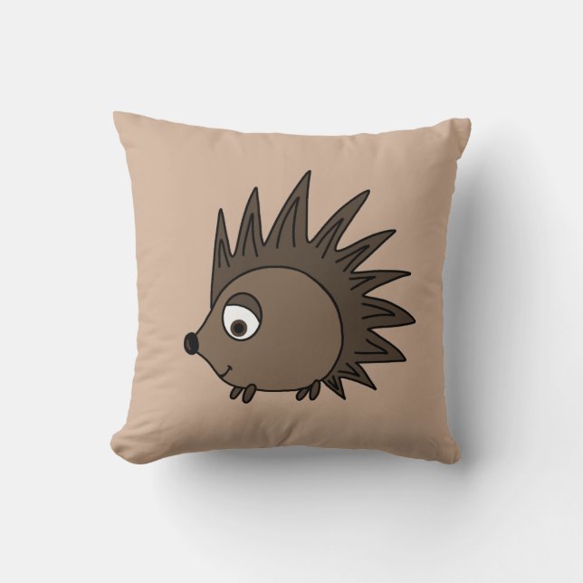 Spiky igelkott kudde (Framsida)