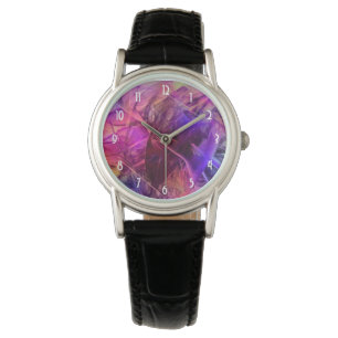 Spiky Shiny Glass Shards Abstract Design Armbandsur