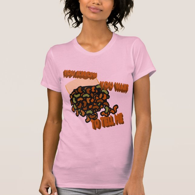Spill Beans Shirt Tee (Framsida)