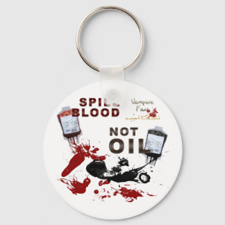 Spill Blod, inte Oil Keychain Nyckelring