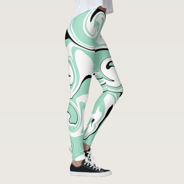 Spill - Grön (Mint) Leggings (Höger)