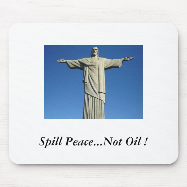 Spill Peace... inte Oil! Musmatta (Framsidan)